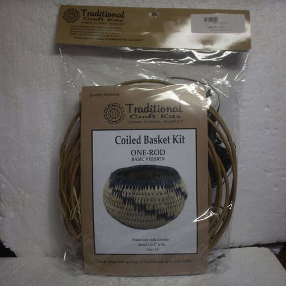 NWT Coiled Basket Kit One-Rod Basic Version - Picture 1 of 6